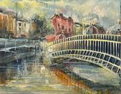The Ha'Penny Bridge Dublin image