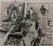 'Making Ready For Sea' by John Skelton(1924 Armagh-2009 Dublin)  image