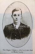 Tom Hogan, Volunteer, Killed in Croke Park on Bloody Sunday image