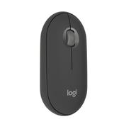Logitech Pebble 2 M350s mouse Travel Ambidextrous RF Wireless + Bluetooth Optical 4000 DPI - Black