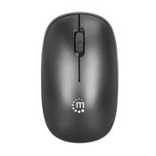 Manhattan MW3050 Wireless Optical Mouse, Black, 1200dpi, 2.4Ghz (up to 10m), USB image
