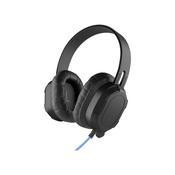 MaxCases Extreme Headset w/braided cable, inline volume control and built-in microphone w/USB-C connector (Black) image