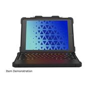 MaxCases Extreme KeyCase-T w/Smart Connector and Trackpad for iPad 7/8/9 (Non-Detachable) (Black)