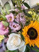 Just Bee ~ cause Hand tied Bouquet of fresh flowers