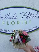 Fresh Summer flower basket