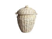 Round Water Hyacinth Urn (3.7l)