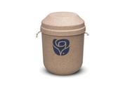 Biodegradable Urn: Blue Rose (3.7l) image