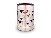 Brass Candle Urn: Silver with Birds (0.3l) image