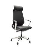 Luan Leather Executive Office Swivel Chair (Black) image