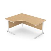1600 x 1200mm Radial Desk LH (BEECH) image
