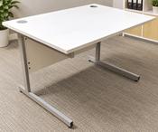 1200 x 800 White Desk (Used)