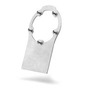 Steel mounting bracket for Remote filler cap, with M6 bolts