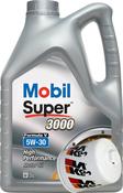 KP60/KE70 K Mobil 1 5W-30 Formula V Super 3000 Engine Oil &amp; Filter Kit 5L (K&amp;N Filter) image