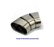 3.5 Inch Oval Horizontal Pie Cut