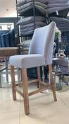 Modena Counter Stool in Grey Linen image