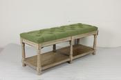 Porto Bench in Moss
