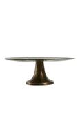 Antique Bronze Dish on Base