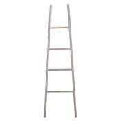 Distressed White Wooden Ladder