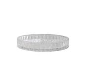 Diamond Cut Glass Tray image