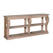 Console table best sale white and oak