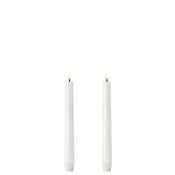 Nordic White Taper Candle (Twin Pack) 2.3 x 20cm