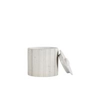 Poppy Small Jar in White