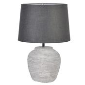 Dunham Distressed Stone Effect Lamp with Shade