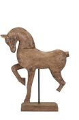 Wooden Horse Ornament on Stand image