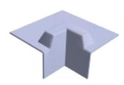 Universal Internal Corner C4     Price&amp;gt;€18.50 (inc Vat)