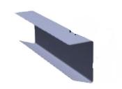 S500 Soﬀit Trim   Price&amp;gt;€27.50 (inc Vat)