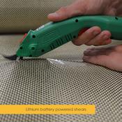 Portable Electric Shears / Scissors - Cut Carbon, Aramid and Glass Fibre