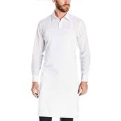100% Cotton White Bib Apron 103-019