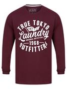 Tokyo Laundry Wine Long Sleeve Top