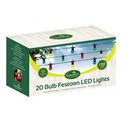 20 Connectable Bulb String Coloured Lights