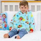 Kids Cocomelon Hugzee Hooded Blanket Small