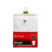 Boys White Thermal Short Sleeve T-Shirt image