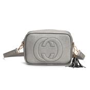 Siver Grey Handbag by Gessy