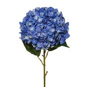 Artificial Hydrangea Plant Blue