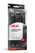 Akai 3.5mm Stereo Audio Cable 2 Metres image