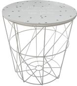 Storage Stool/Table Grey
