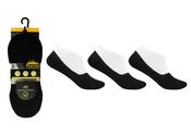 Pro Hike Invisible Sock 3 Pack Black