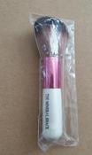 Makeup Brush White &amp; Pink by the Mineral Shack image
