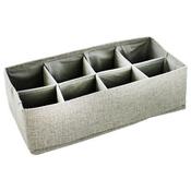 Grey 8-Section Drawer Divider Set image