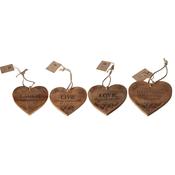 Laser Cut Hanging Heart