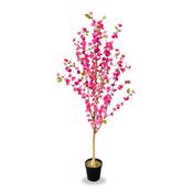 Artificial Peach Blossom Light Pink 150cm
