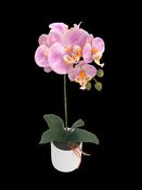 Artificial Bonsai Orchid Flower Pink 55cm