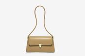 Gessy Clasp Handbag Khaki