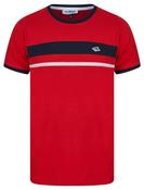 Shark Stripe Men's T-Shirt Red image