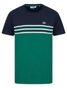 Le Shark Stripe Men's T-Shirt Eden Green image