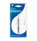 Slant Stainless Steel Tweezers